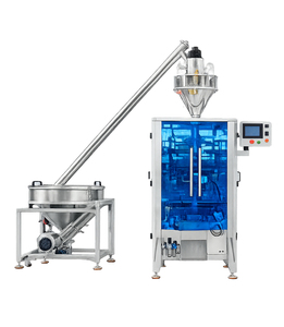 Machine d'emballage verticale automatique haute vitesse ABBA-820, 10 à 40 sachets par minute, pour l'emballage de snacks, de noix, de raviolis surgelés et de matériel. - Product Image 3