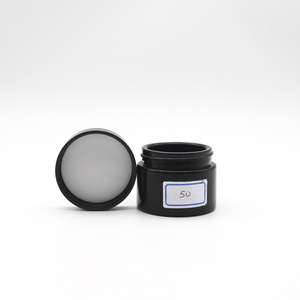 Frascos de Vidrio Violeta con Logotipo Personalizado al por Mayor, Frascos de Almacenamiento de Vidrio de Varias Capacidades, 110, 70, 50 ml, Frascos de Vidrio Negro para Hierbas, Tabaco y Crema - Product Image 3