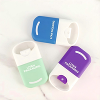 Flacon pulvérisateur de 20 ml avec logo personnalisé, anneau de traction, porte-clés, atomiseur de parfum rechargeable vide, format voyage, pour alcool, soin des mains et du visage
