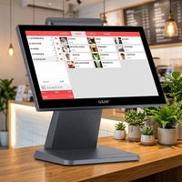 Sistema de Punto de Venta Todo en Uno con Pantalla Táctil Completa de 15.6 Pulgadas, Caja Registradora para Pequeñas Empresas, Venta al Por Mayor
