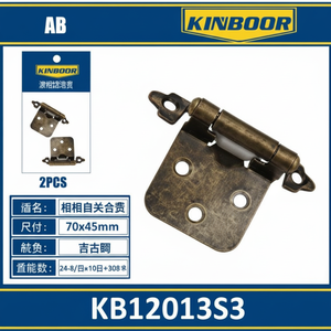 Ingrosso 70x45mm resistente in acciaio inox cerniere a pressione per armadi porte officine bagni palestre salotti 2 pz - Product Image 1