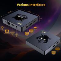 Cortex-A35 TV BOX Dual Wifi Quad-core (Amlogic S905W2) Prise en charge du lecteur multimédia vocal 8K 4K BT Décodeur 2 + 16