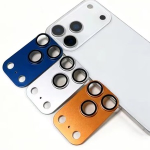 Nuova Protezione per Obiettivo <span class=keywords><strong>Fotocamera</strong></span> in Vetro Temperato per <span class=keywords><strong>iPhone</strong></span> 17 Pro Max 17 Air, Pellicola Protettiva Opaca Integrata in Metallo e Vetro - Product Image 2