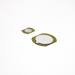 <span class=keywords><strong>Disque</strong></span> piézoélectrique irrégulier cranté SWT 27 mm 3,8 KHz sur substrat en laiton pour la production d'équipements d'alarme domestique et de sécurité - Product Image 6