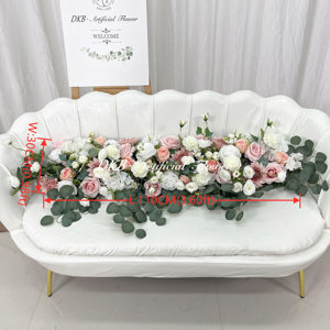 Corredor de flores de alta calidad 2024 para bodas y fiestas Flores DE MESA DE BODA populares Material artificial - Product Image 1