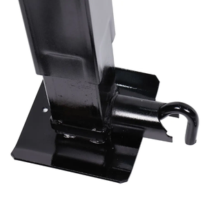Cric de remorque de voyage Drop Leg Cric de tube <span class=keywords><strong>carré</strong></span> à souder avec <span class=keywords><strong>manivelle</strong></span> - Product Image 5