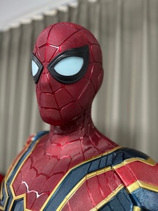 Estatua de Spiderman de Hierro de 190 cm, Tamaño Real 1:1, Figura Coleccionable de Resina de Superhéroe, Accesorio de <span class=keywords><strong>Película</strong></span> para Centro Comercial, Parque de Atracciones - Product Image 3