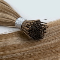 Cuticule doublement étirée, cheveux humains vierges intacts, corde élastique, anneau nano, extensions de cheveux humains