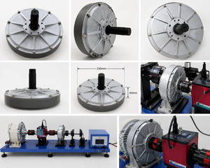 Generador Maglev ENGELEC EEPMG3K de Alta Eficiencia Energética, 3kw, 200rpm, Alternador de Disco PMG Eólico, 120V/220VAC, 450mm, Precios - Product Image 2