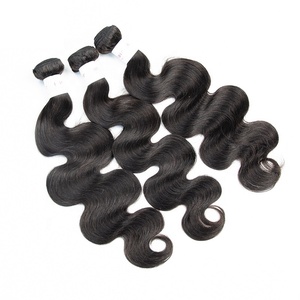 Extensions de cheveux humains 16A Body Wave, 100% cheveux philippins bruts non traités, provenant d'un seul donneur, pour femmes, à coudre rapidement - Product Image 1