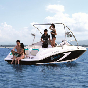 Yate de Lujo Hy21 de 7.62 Metros, de Fibra de Vidrio, con Motor de Gasolina de 250 HP, para 8-10 Personas - Product Image 5