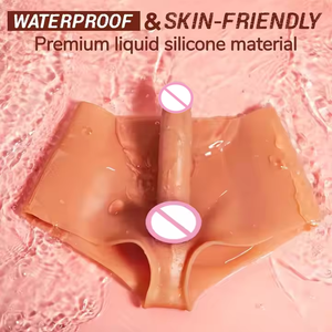 ZRX <span class=keywords><strong>Jouet</strong></span> Sexuel Adulte pour Femmes, Énormes Godemichés Réalistes pour Femmes Lesbiennes, Masturbation, Sexe Anal, Culottes Godemichés Portables pour Hommes - Product Image 3