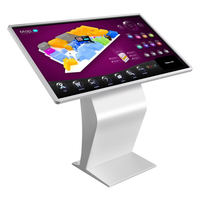 48 Zoll Vertikaler LED Digital Signage Kiosk, Touchscreen Werbedisplay für Gewerbliche Nutzung