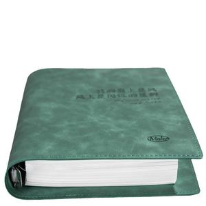 Custom Logo Planner Branded Agenda Leather <b>Thick</b> Journal Pu Leather Cover <b>Notebook</b> - Product Image 1