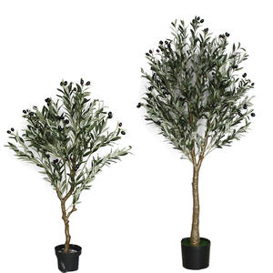 Meilleur <span class=keywords><strong>prix</strong></span> plante verte artificielle PE matériel <span class=keywords><strong>olivier</strong></span> pour décoration extérieure 120CM 150CM <span class=keywords><strong>olivier</strong></span> - Product Image 4
