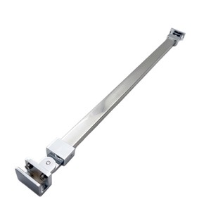 Connecteur de tige de support pour porte de douche Kellyto en verre, en acier inoxydable 304 et alliage de zinc, universel, épaisseur 6-8 mm - Product Image 4