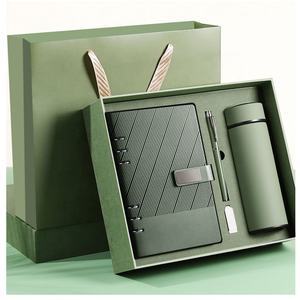 Grandi Offerte 2026 Set Regalo Notebook Personalizzato per Aziende con Copertina Rigida in PU, Logo, Scatola Regalo con Alloggiamento, Penna e Rilegatura a Spirale - Product Image 1