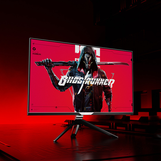 4K Curved Gaming Monitor UHD 240Hz 1ms Response Time HDR 400 Wide Color Gamut Professional LED Desktop Display