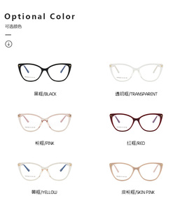 Classic Transparent Women's Anti-Blue Light <strong>Glasses</strong> With High-Quality Frames, Computer <strong>Reading</strong> <strong>Glasses</strong> - Product Image 5