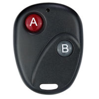 Transmetteur à distance RF 4 boutons Code d'apprentissage 433MHz Télécommande pour porte de garage