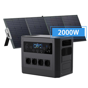 Estación de Energía Portátil de 2000W y 2016Wh con Batería LiFePO4, Inversor de Onda Sinusoidal Pura y Arrancador de Emergencia para Exteriores y Hogar - Product Image 4