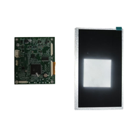 DN-MICRO 7 英寸 TFT LCD 模块，带 CVBS 1024x600 分辨率，LED 背光，250 尼特亮度，SD 卡插槽，12V DC，128GB TF 卡