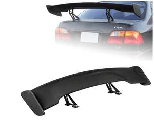 Pour berline coffre de voiture ABS aile plus stent en alliage d'aluminium <span class=keywords><strong>noir</strong></span> mat grand becquet de <span class=keywords><strong>sport</strong></span> universel - Product Image 2