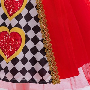 Costume de Reine des Cœurs pour Filles Halloween DISP-018 - Product Image 5