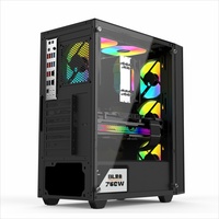 Grosir casing Pc Gaming kualitas tinggi kabinet Pc Gaming casing komputer ATX Full Tower