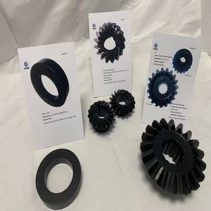 Eje de engranaje de piñón de acero inoxidable de mecanizado CNC personalizado, engranaje recto de Metal, engranajes cónicos rectos angulares en espiral pequeños de latón - Product Image 4