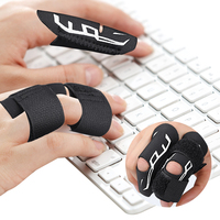 Support de doigt pour basketball en plein air, en nylon souple et résistant, avec sangles à double enroulement, compression et stabilisation sécurisées, fixation auto-agrippante pour doigt