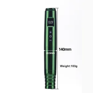फैक्टरी कस्टम लोगो थोक मूल्य हल्के वजन आइब्रो लिप आईलाइन स्थायी मेकअप वायरलेस टैटू पेन मशीन OEM
