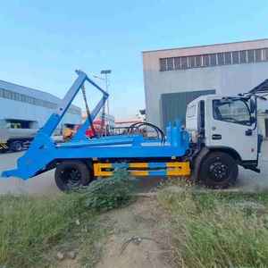 Camión de Basura Isuzu 4X2 Económico con Brazo Hidráulico para Contenedores y Recogida de Residuos en Venta - Product Image 4