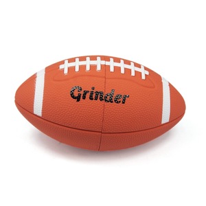 WAWA TECH Grinder <span class=keywords><strong>per</strong></span> Erbe in Lega di Zinco a Forma di Pallone da Rugby, Macinino Portatile <span class=keywords><strong>per</strong></span> Spezie e Tabacco, Personalizzabile con Logo, Regalo Originale - Product Image 5