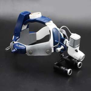 Lampada Frontale Dentale in Metallo con Doppia Batteria, LED ad Alta Potenza 5W, Configurazione Aggiornabile 4.0X/5.0X/6.0X per Stomatologia - Product Image 2