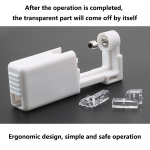 Strumento per <span class=keywords><strong>Piercing</strong></span> all'<span class=keywords><strong>Orecchio</strong></span> Usa e Getta con Orecchino in Acciaio Inossidabile, Vendita Diretta dalla Fabbrica - Product Image 5