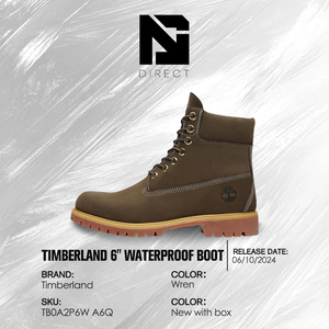 Botas Impermeables Premium de 6 Pulgadas 'Wren', Botas de Tobillo con Cordones, Suela de Goma, Entresuela de EVA - Product Image 2
