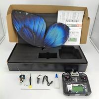 Drone papillon RC réaliste à ailes battantes, LED, en tissu métallique, pour décoration de scène de mariage de luxe, livraison rapide, décoration d'événements