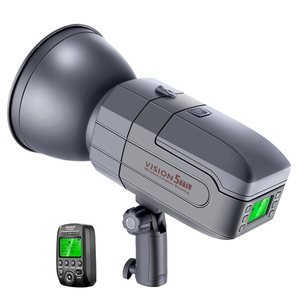 Flash studio <span class=keywords><strong>Neewer</strong></span> Vision5 400W <span class=keywords><strong>TTL</strong></span> 2.4G HSS avec batterie au lithium (jusqu'à 500 éclairs pleine puissance) – Conception allemande, monture Bowens - Product Image 1