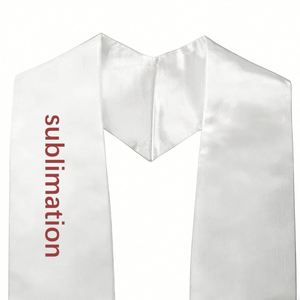 Estola Sublimable en Blanco al por Mayor, Banda de Honor Personalizada para Graduación de Secundaria y Universidad - Product Image 6
