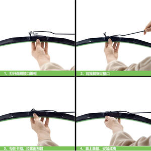 Limpiaparabrisas Universal de Repuesto para Automóvil - Goma Natural para AC Schnitzer X6 E71 SUV (08-14) 2010- - Product Image 6