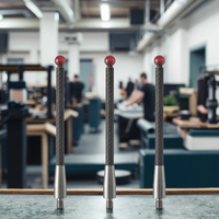 Sonde 3D Renishaw A-5003-6510 M4 en acier au tungstène, stylet 6,0 mm, tête sphérique en rubis en fibre de carbone 100 mm pour tours et fraiseuses CNC, garantie 1 an