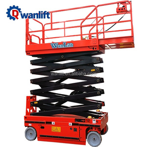 Lift Gunting Listrik Tenaga Sendiri Bersertifikasi CE dengan Kapasitas 230-2000KG dan Tinggi Angkat 3m-20m untuk Penggunaan Dalam/Luar Ruangan - Product Image 5