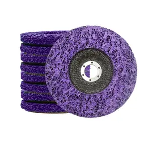 SATC Cleaning Battery Diameter 4-1/2'' CBS Clean/Strip Disc For Angle Grinders Purple 115mm