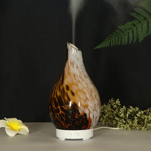 Nagomi Glass Aroma Diffuser 0.5L Ultrasonic <b>Humidifier</b> With Led Light For Home Bedroom Use - Product Image 4