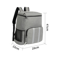 Sac à dos isotherme personnalisé avec logo imprimé, grande capacité, pour vin, bière, pique-nique, sac isotherme, vente en gros