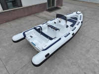 Bateau pneumatique RIB-680C en tissu PVC haute résistance, coque en V profond, bateau d'assistance pour la pêche