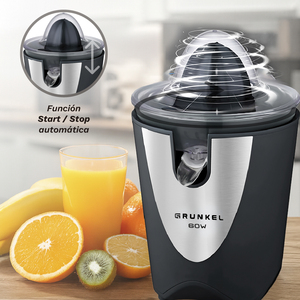 Presse-agrumes électrique Grunkel Citrus Juicer 60W en acier inoxydable pour la préparation de jus frais - Product Image 5