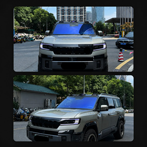 Film <span class=keywords><strong>solaire</strong></span> pour vitres de voiture en PET, effet caméléon bleu 6099, <span class=keywords><strong>anti</strong></span>-<span class=keywords><strong>chaleur</strong></span>, <span class=keywords><strong>anti</strong></span>-explosion, protection UV à 99%, changement de couleur, décoration automobile - Product Image 1