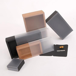 Tùy Chỉnh Rõ Ràng Top Nắp Xem Vuông Điều Trị Kẹo Bao Bì Quà Tặng Hộp Giấy Với Rõ Ràng PVC Cửa Sổ - Product Image 5